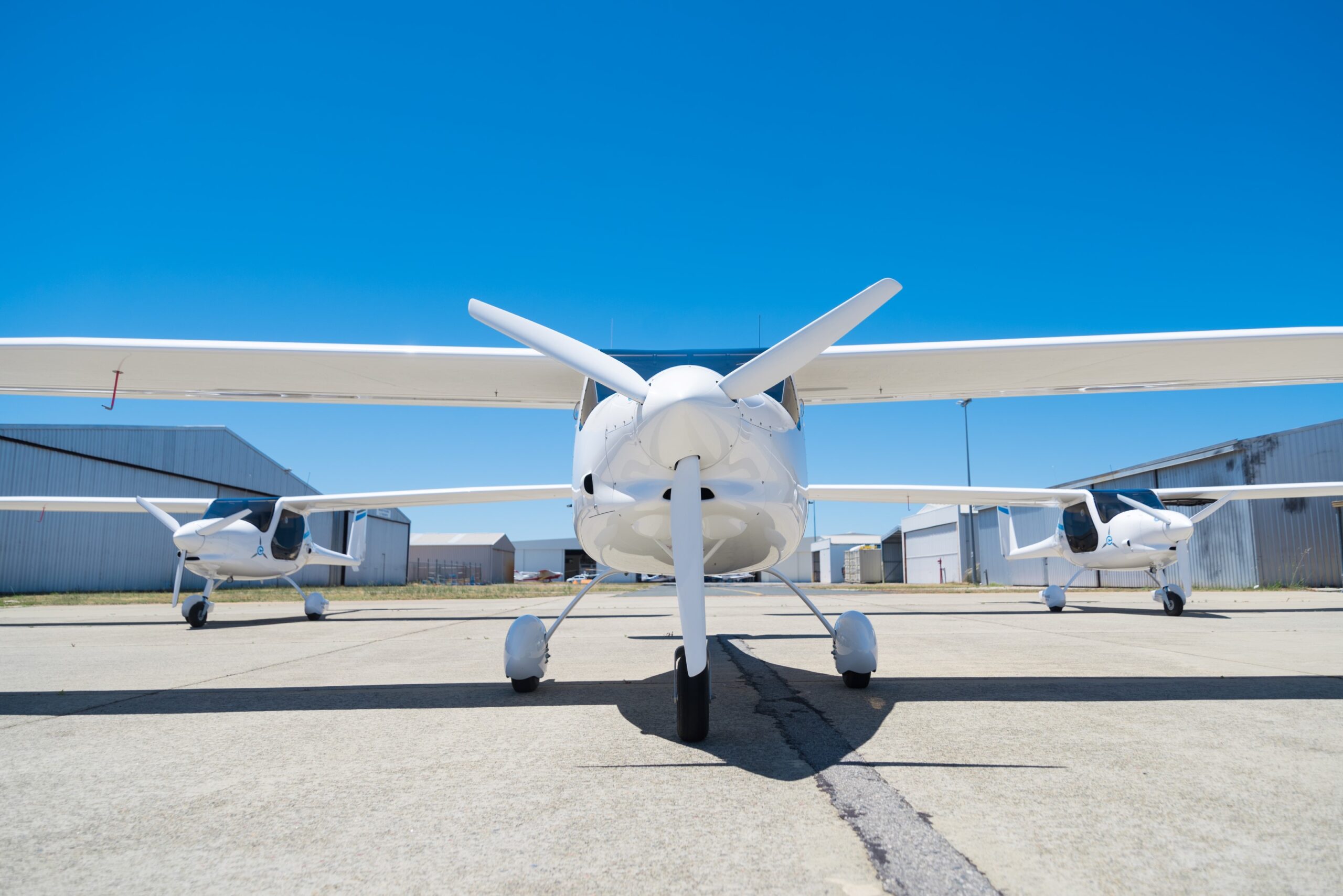 Pipistrel Alpha Electro aircraft for hire in Lilydale Airport